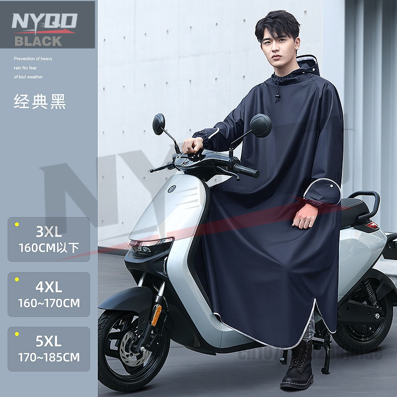 Motorcycle Gear Rain - Electric Motorcycle One-piece Single-piece Raincoat Men's