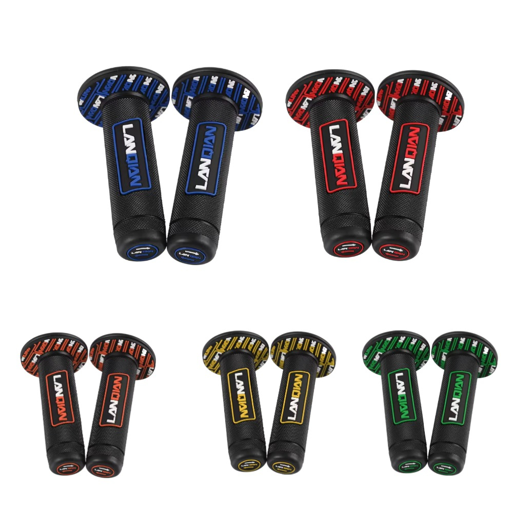 Motorcycle Gear Lever Rubber - 1 Pair Universal Motorcycle Handlebar 7/8