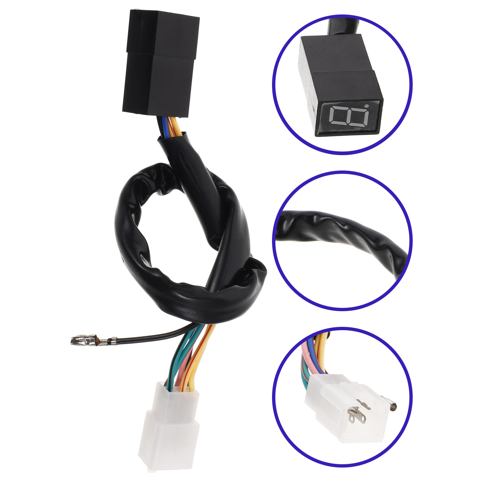 Gear Indicator Display - Universal Motorcycle Digital Gear Indicator LED