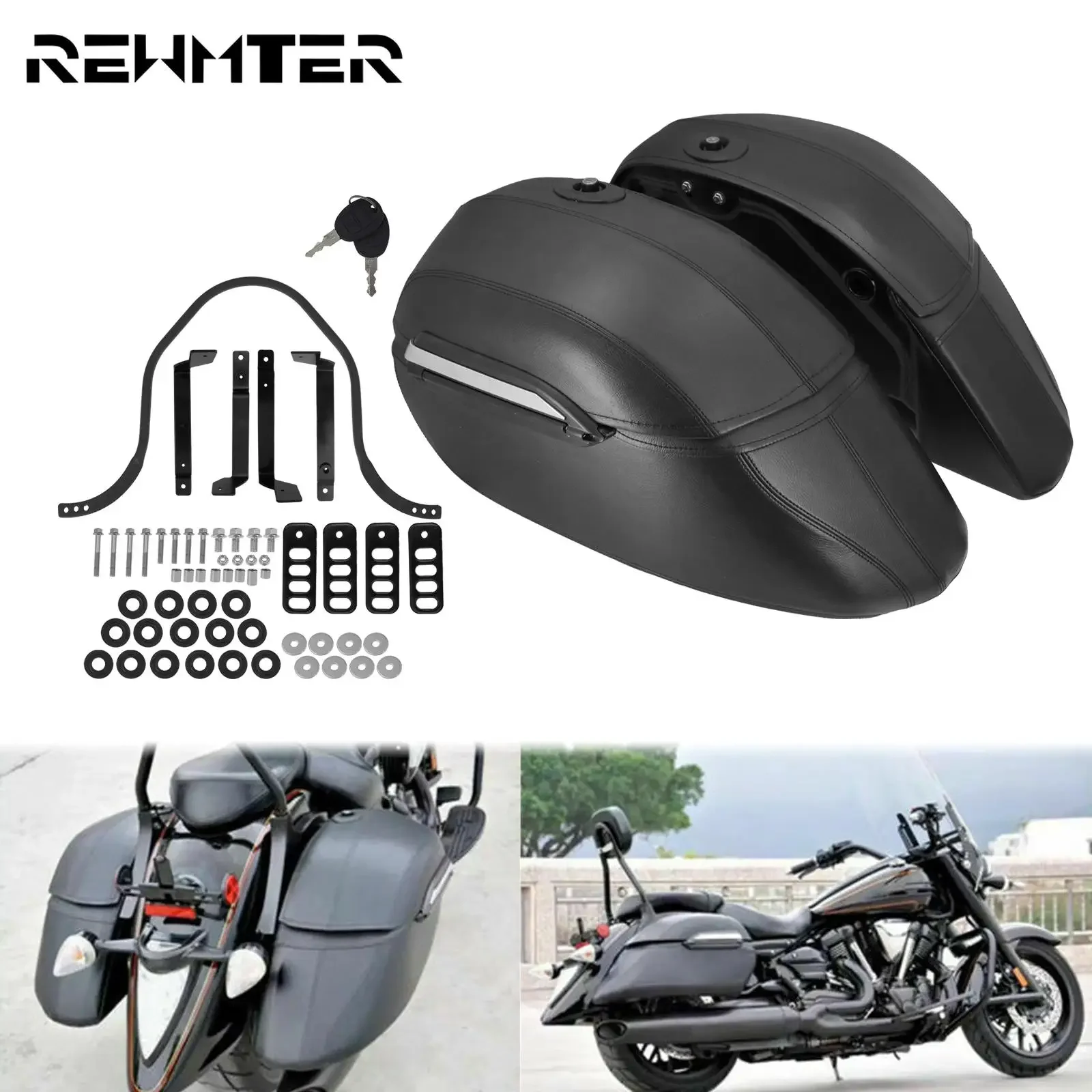 Motorcycle Gear Pants - Motorcycle Hard Bags Saddlebags Trunk Luggage