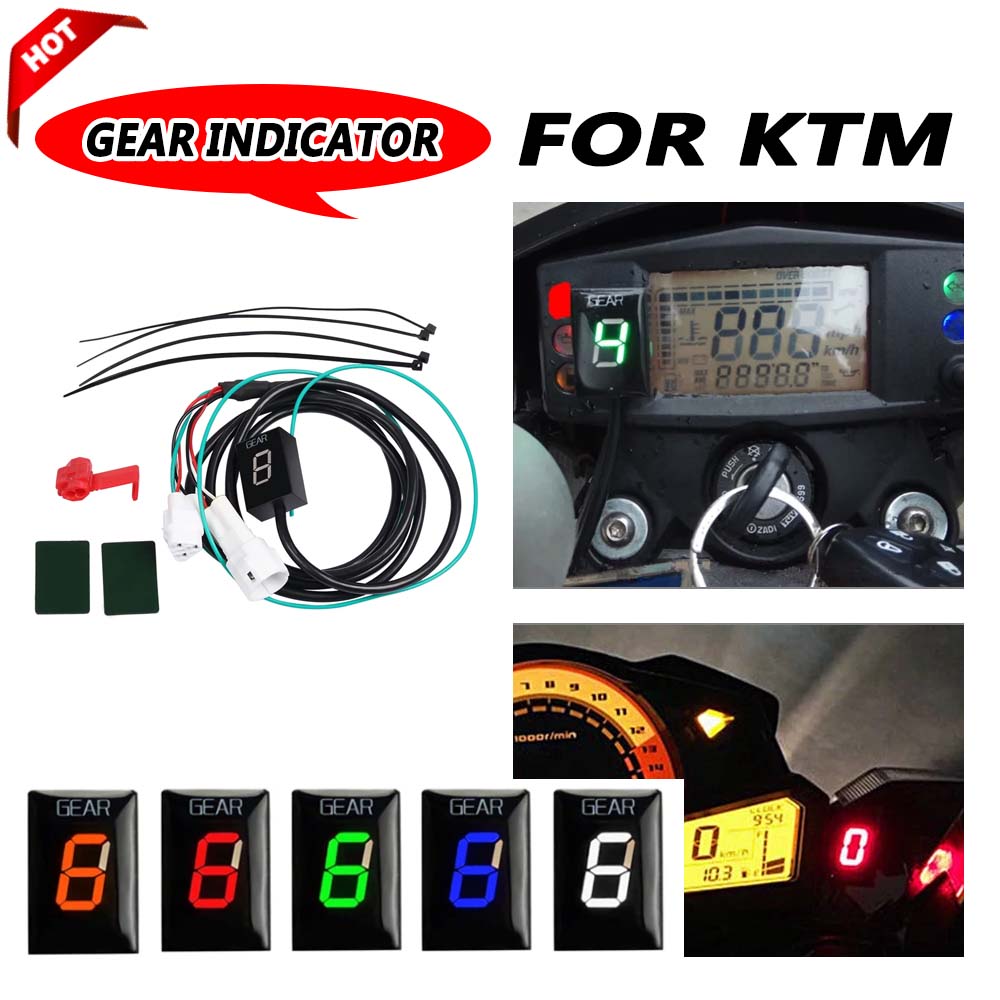 Motorcycle Gear Adventure - Motorcycle Parts 1-6 Gear Indicator For