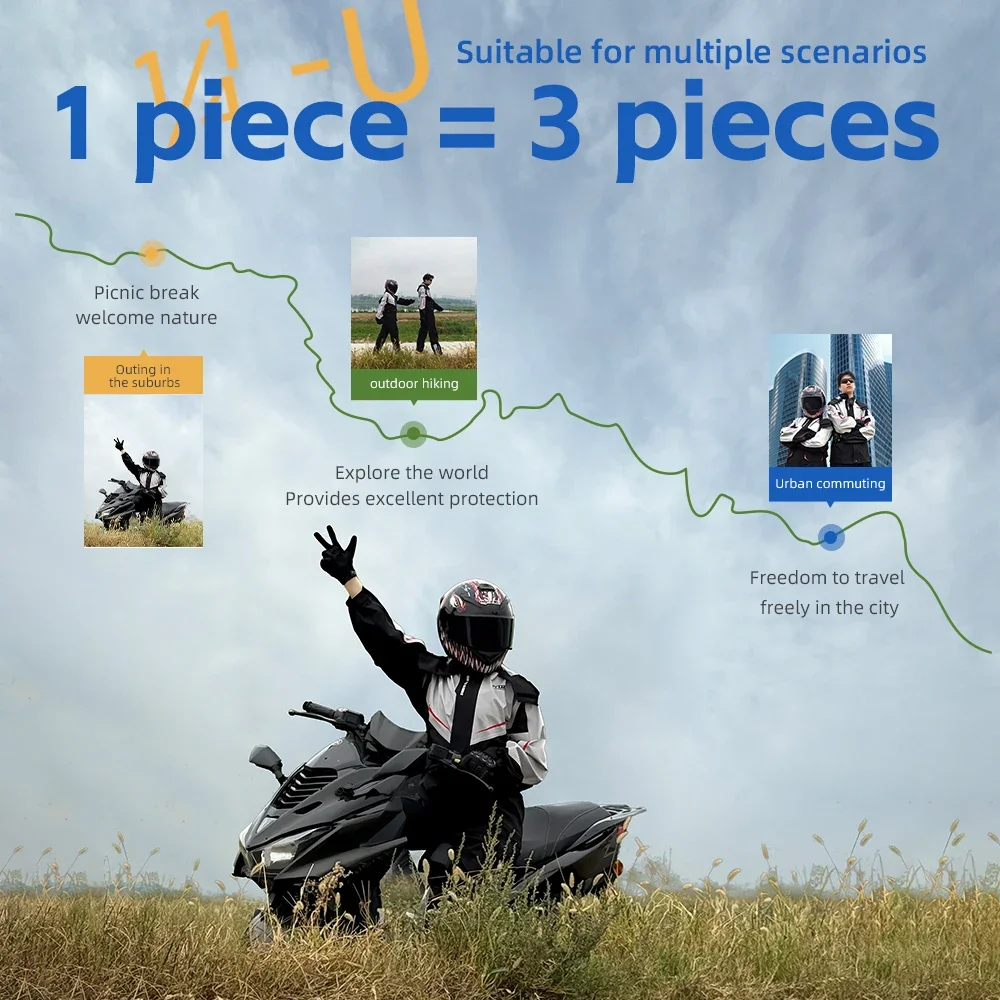 Men's and Women's Motorcycle R - огляд і ціна Motorcycle Gear Rain