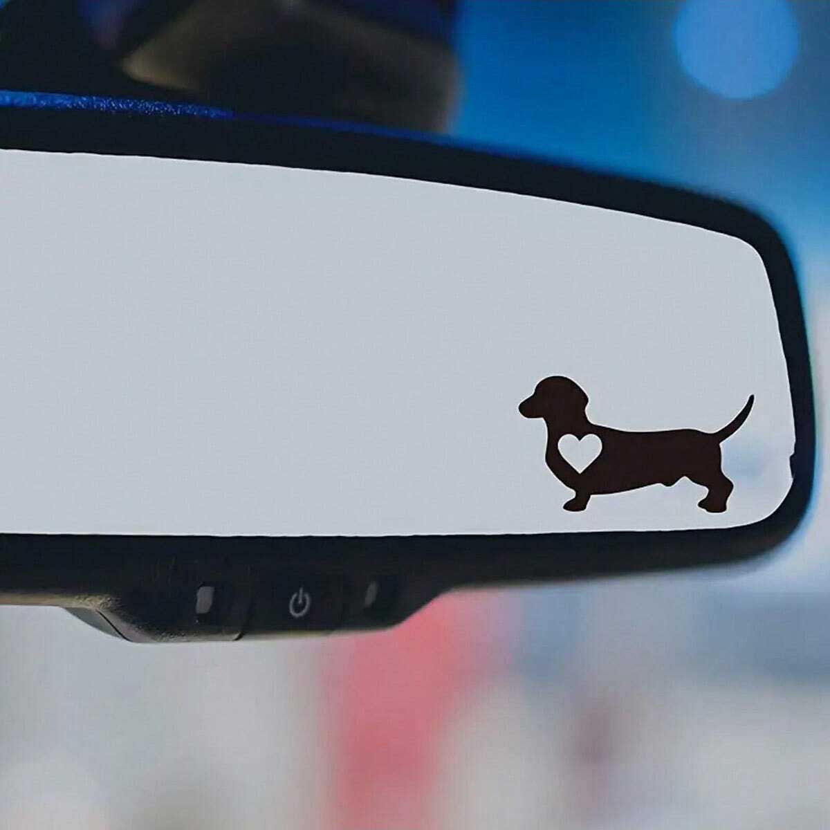 1 Pack Shape Dachshund Car Sti - огляд і ціна Motorcycle Gear For Dogs