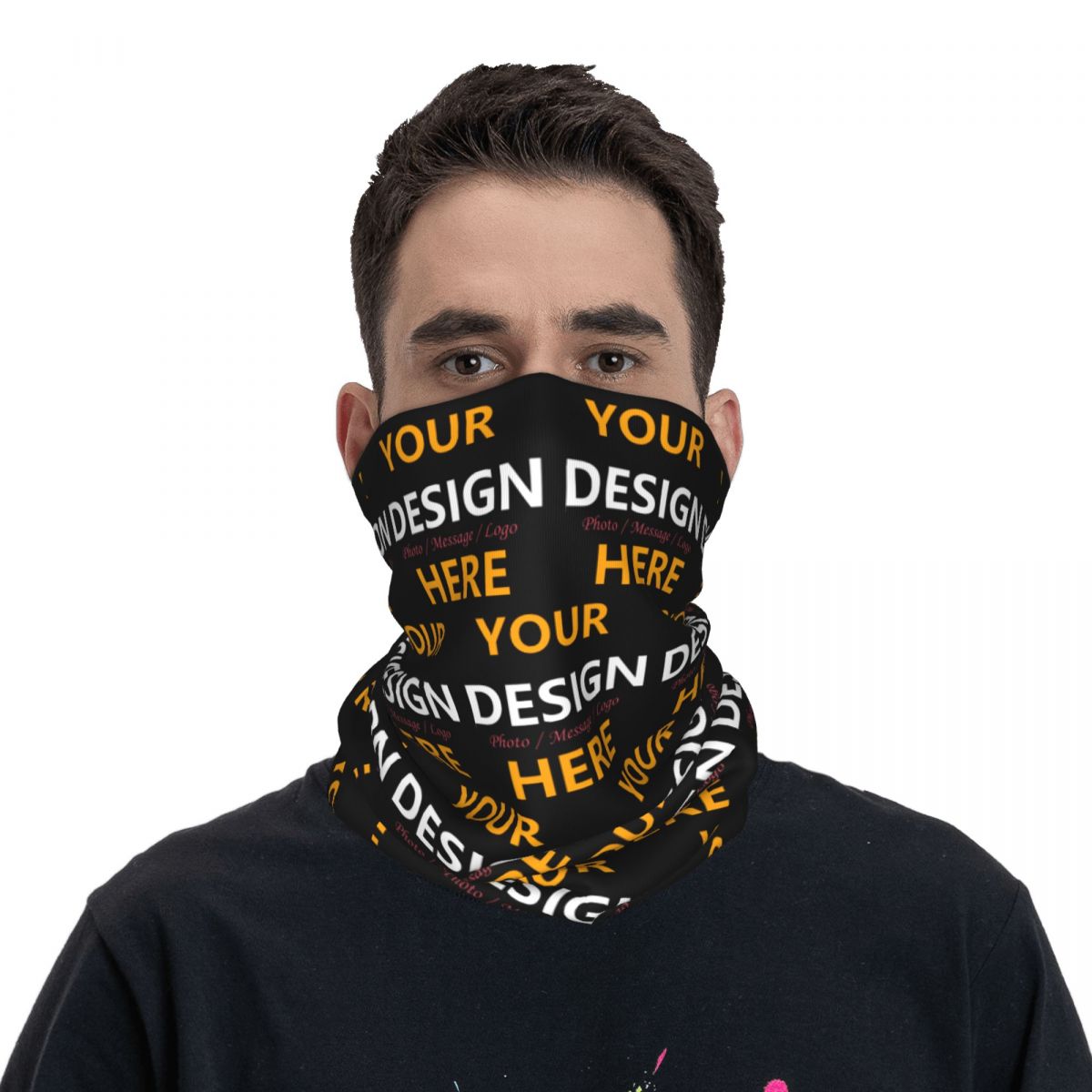 Custom Your Design Here Bandan - огляд і ціна Neck Warmer Balaclava