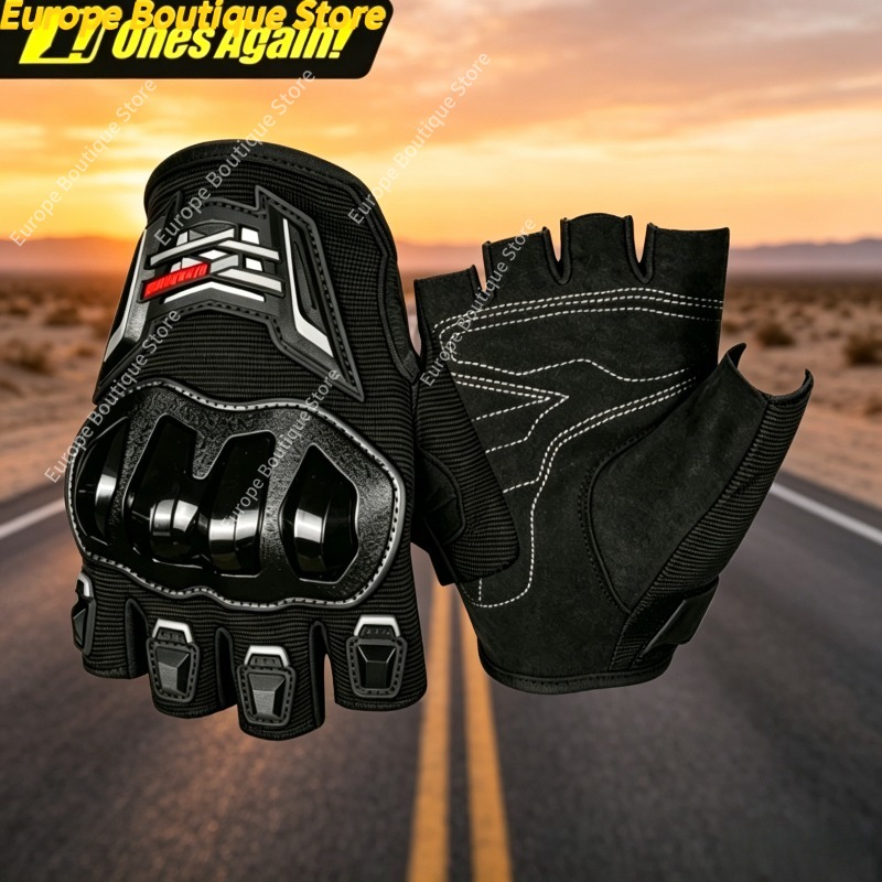 Summer Breathable Half Finger  - огляд і ціна Motorcycle Wearing Gear