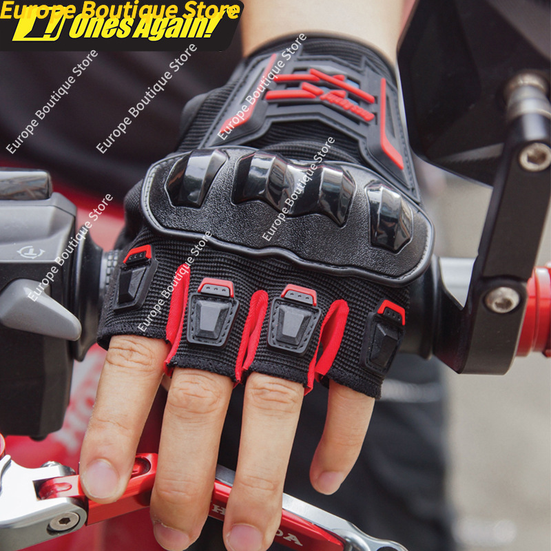 Summer Breathable Half Finger  - огляд і ціна Motorcycle Wearing Gear