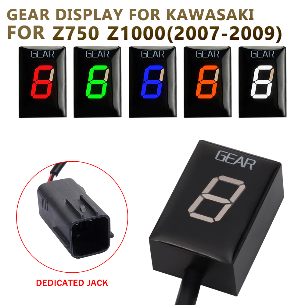 For Kawasaki Z750 Z1000 Z-750  - огляд і ціна Gear Indicator Display