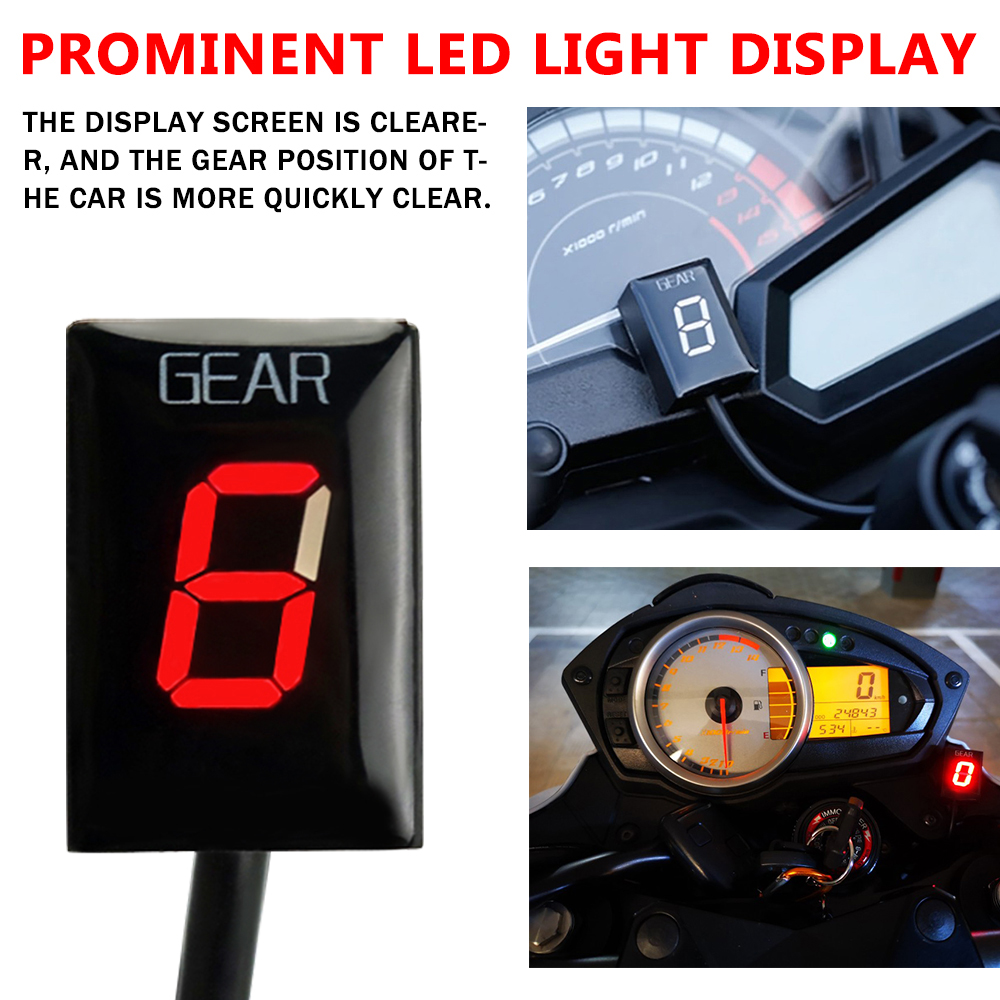 For Kawasaki Z750 Z1000 Z-750  - огляд і ціна Gear Indicator Display
