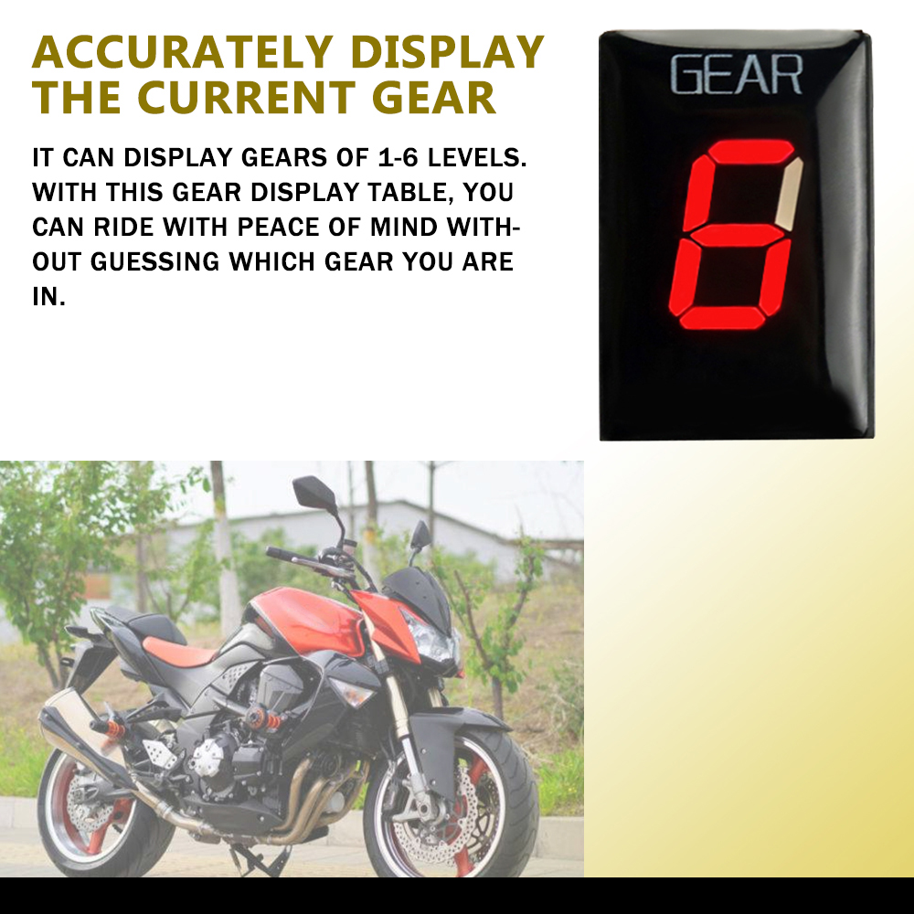 For Kawasaki Z750 Z1000 Z-750  - огляд і ціна Gear Indicator Display