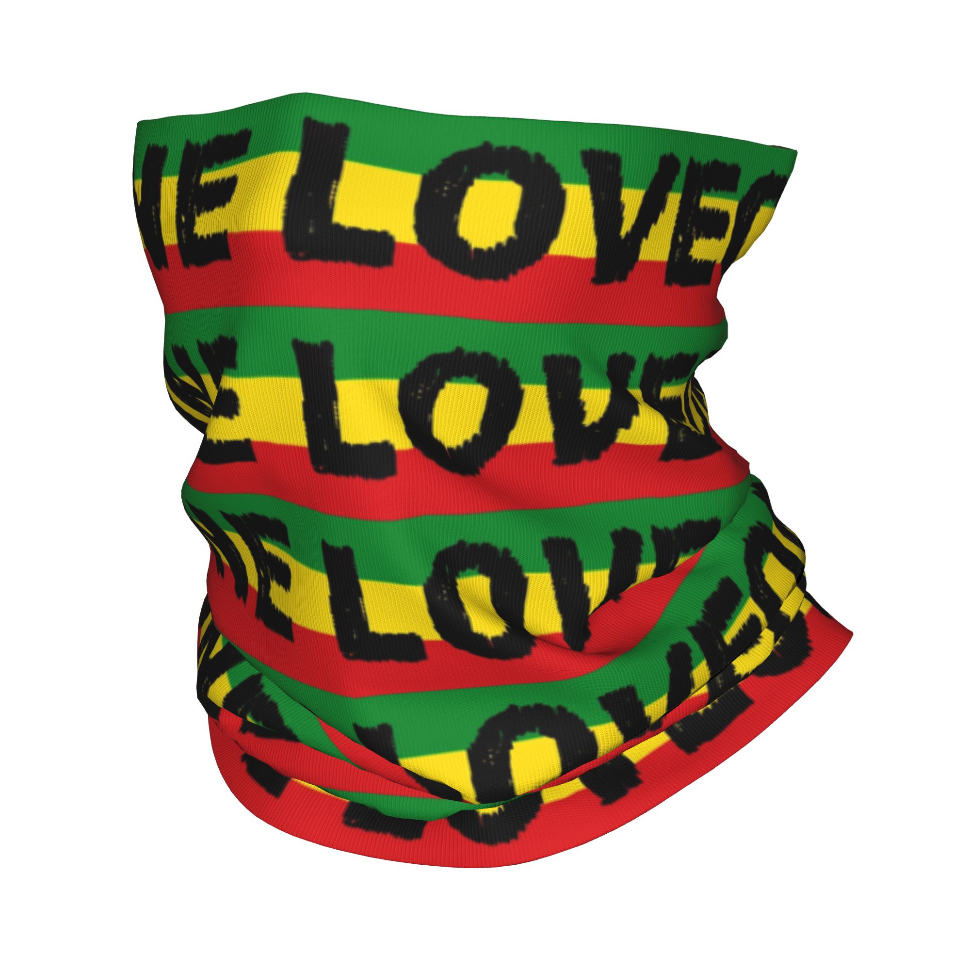 Custom Jamaica Rasta Flag Lion - огляд і ціна Neck Warmer Balaclava