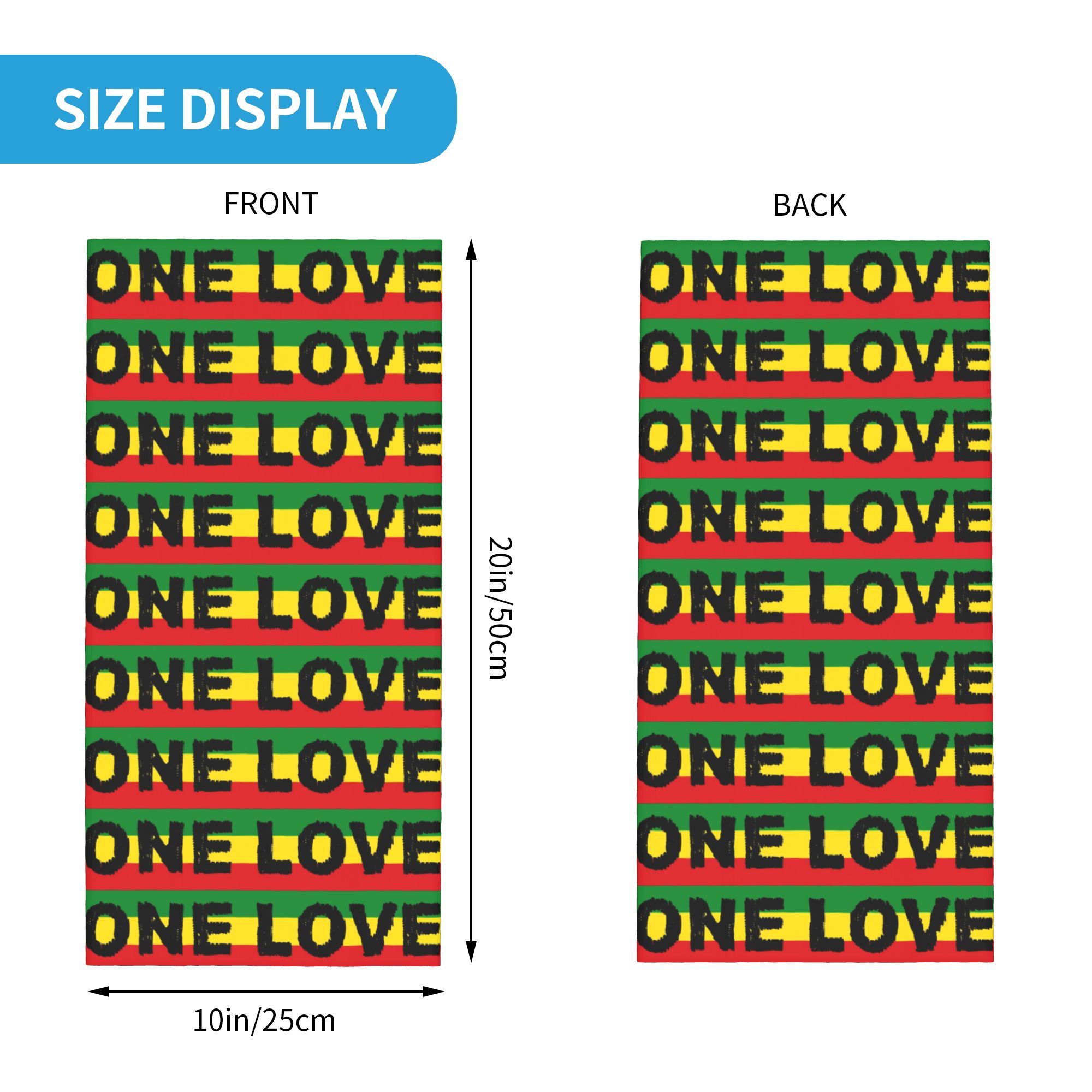 Custom Jamaica Rasta Flag Lion - огляд і ціна Neck Warmer Balaclava