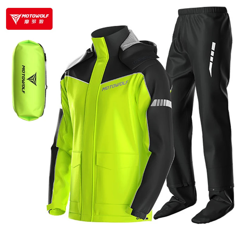 MOTOWOLF Motorcycle Raincoat A - огляд і ціна Motorcycle Gear Rain