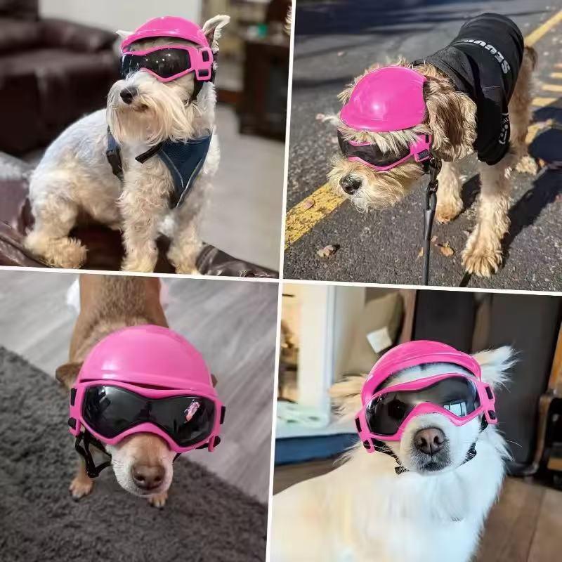 Dog Motorcycle Helmet Goggles  - огляд і ціна Motorcycle Gear For Dogs