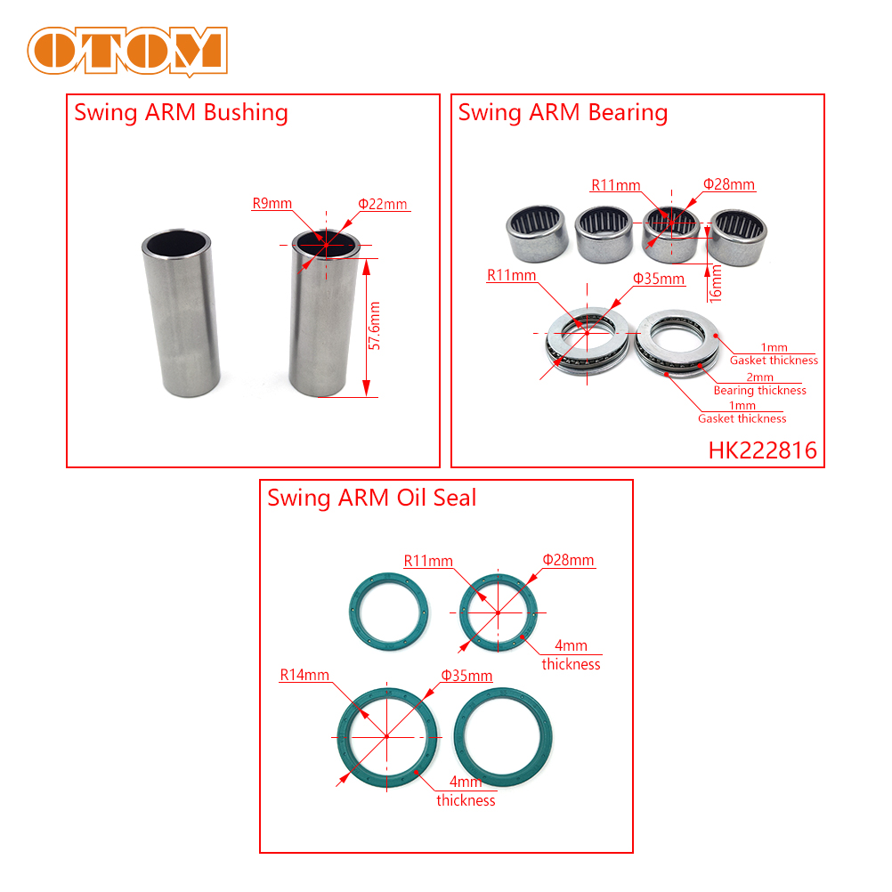 OTOM Motorcycle 2022 Swing Arm - огляд і ціна Motorcycle Gear Lever Rubber