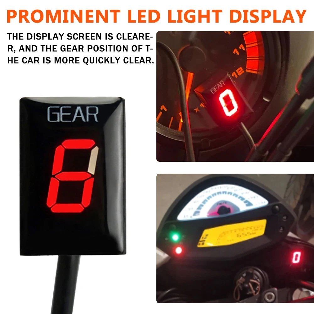 For YAMAHA YZF-R1 YZFR1 YZF-R6 - огляд і ціна Gear Indicator Display