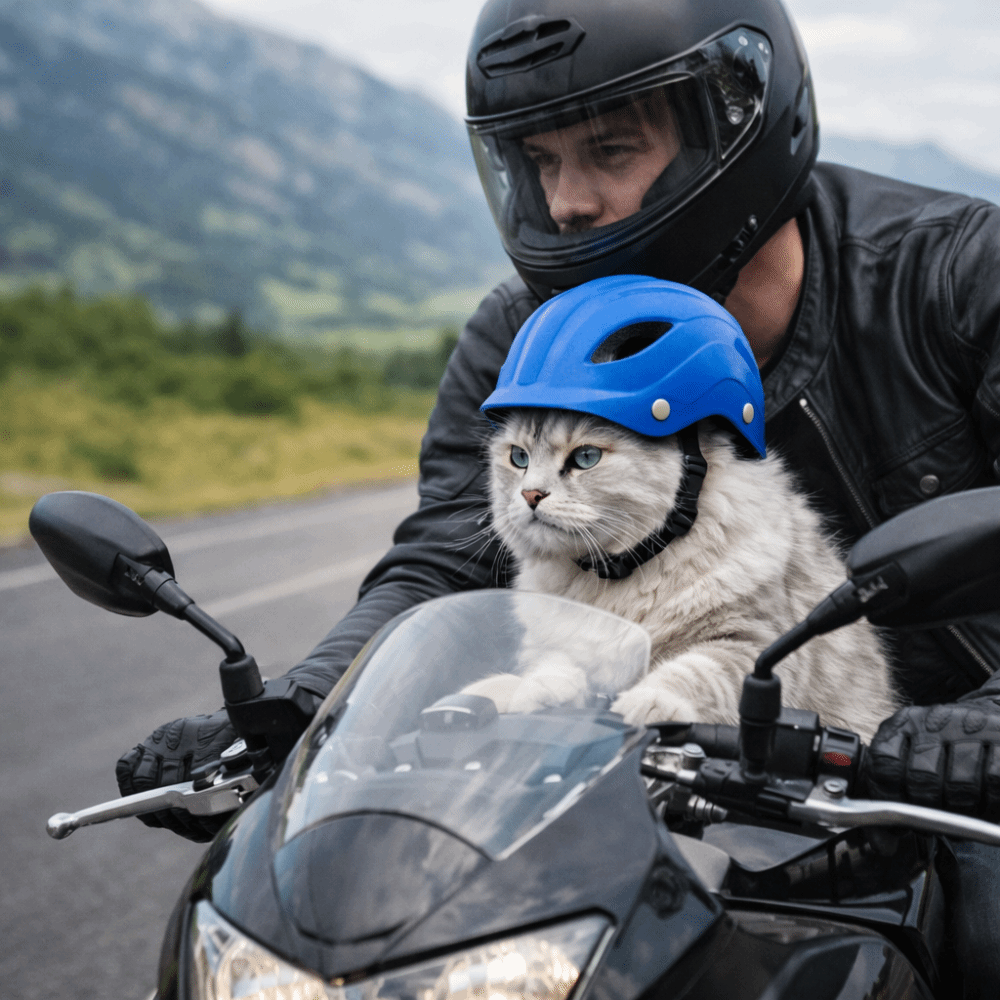 Pet Headgear Adjustable Dog He - огляд і ціна Motorcycle Gear For Dogs