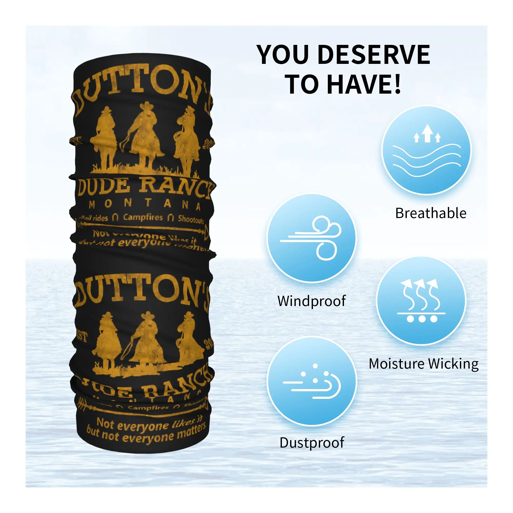 Yellowstone Dutton Ranch Arrow - огляд і ціна Neck Warmer Balaclava