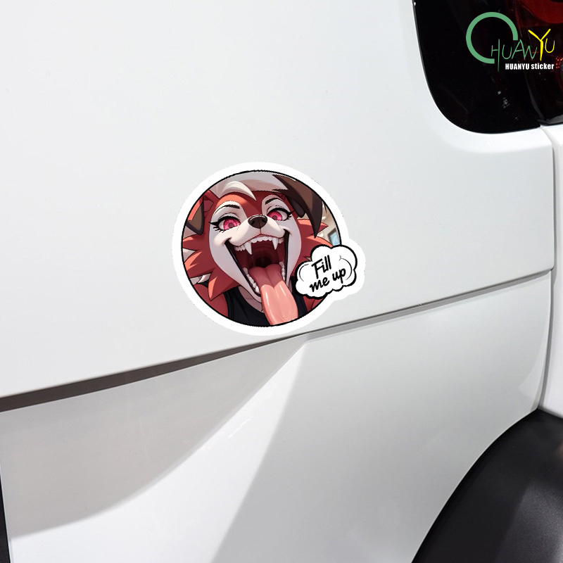 Car sticker fox dog head perso - огляд і ціна Motorcycle Gear For Dogs