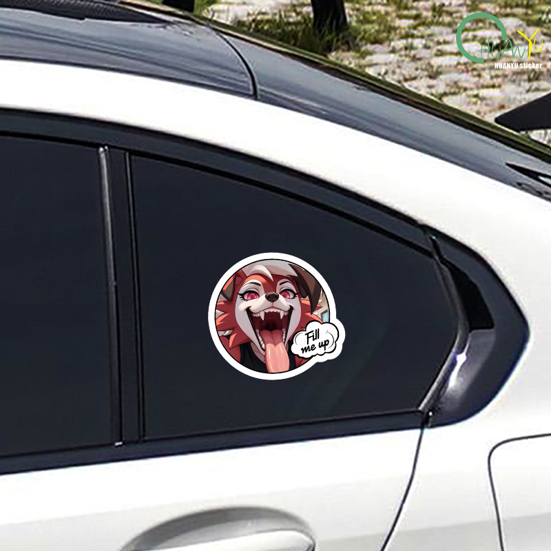 Car sticker fox dog head perso - огляд і ціна Motorcycle Gear For Dogs