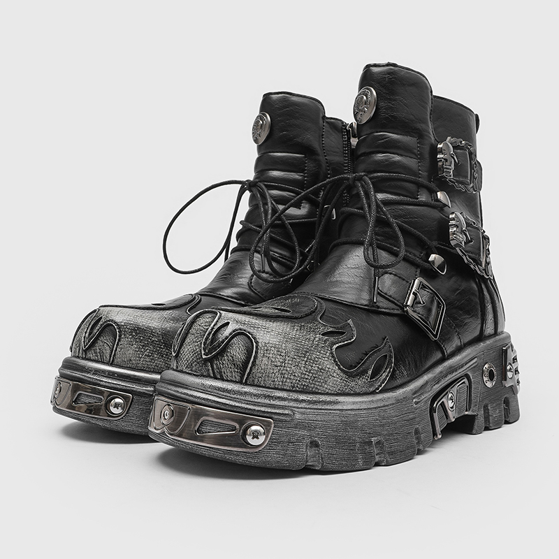 Men Height Increasing Punk Sty - огляд і ціна Motorcycle Gear Pants