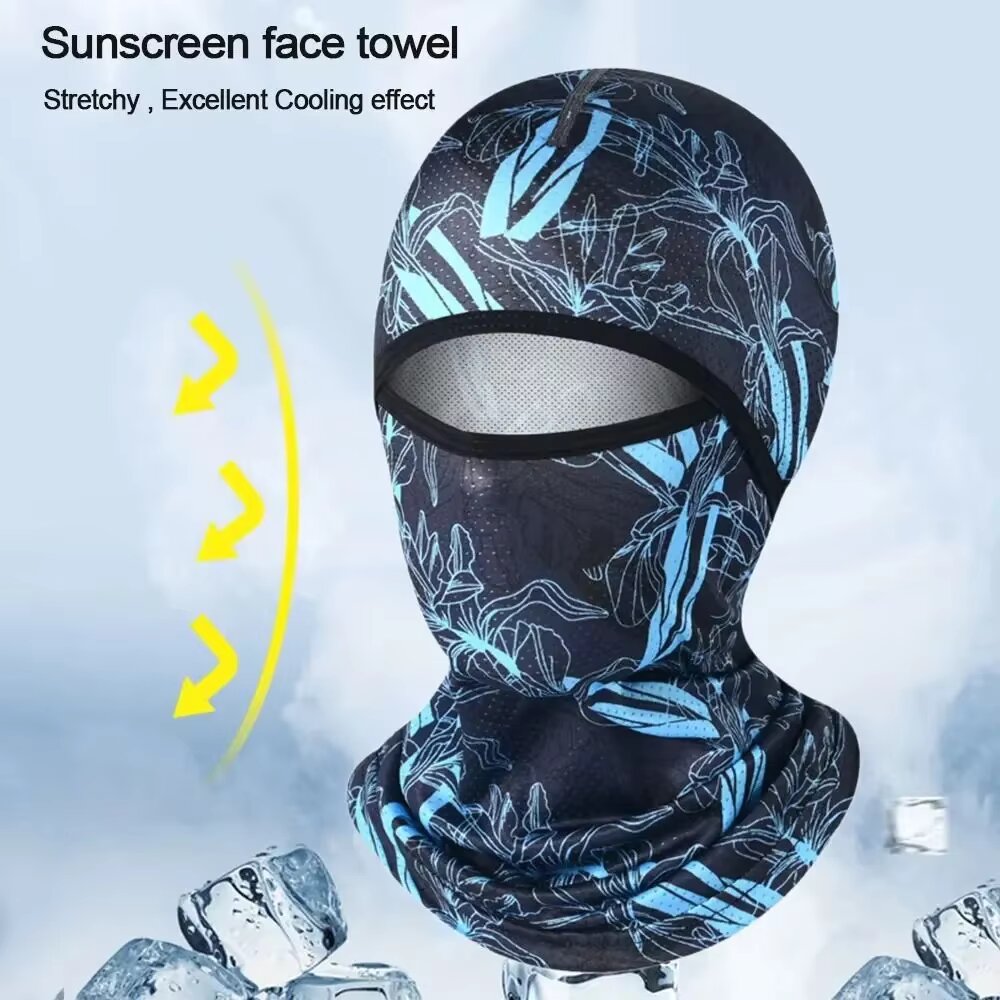 Summer Cool Balaclava Ice Silk - огляд і ціна Neck Warmer Balaclava
