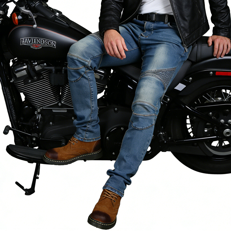 Men's Motorcycle Jeans Blue Di - огляд і ціна Motorcycle Wearing Gear